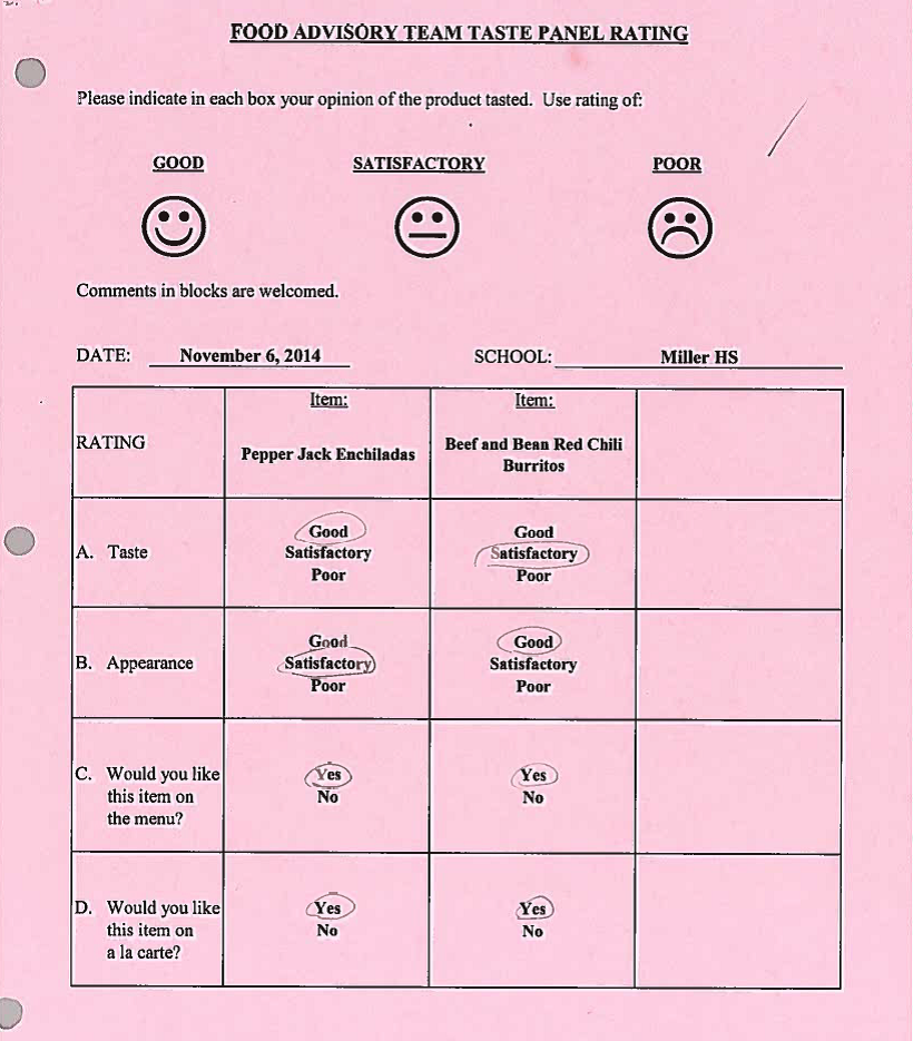 evaluate student feedback form
