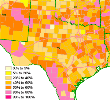 Census Eligibility Map for CACFP