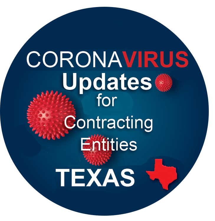 Coronavirus Updates for Contracting Entities in Texas