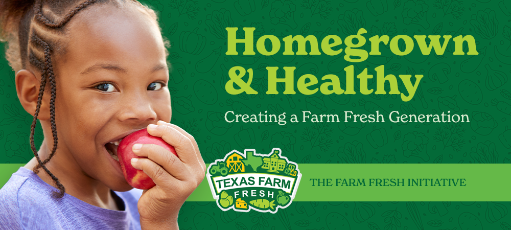 fram fresh creation of home grown and healthy banner