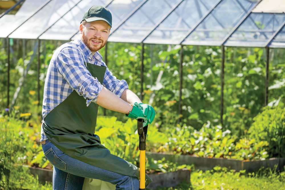 Gardener with a Shovel